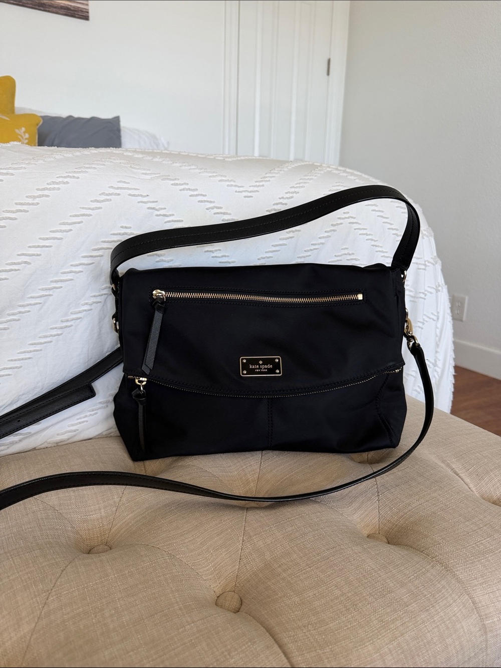 kate spade Blake Avenue Lyndon Nylon Shoulder Bag